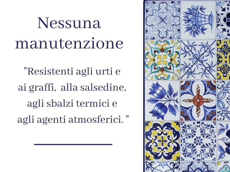 tavolo Azulejos manutenzione