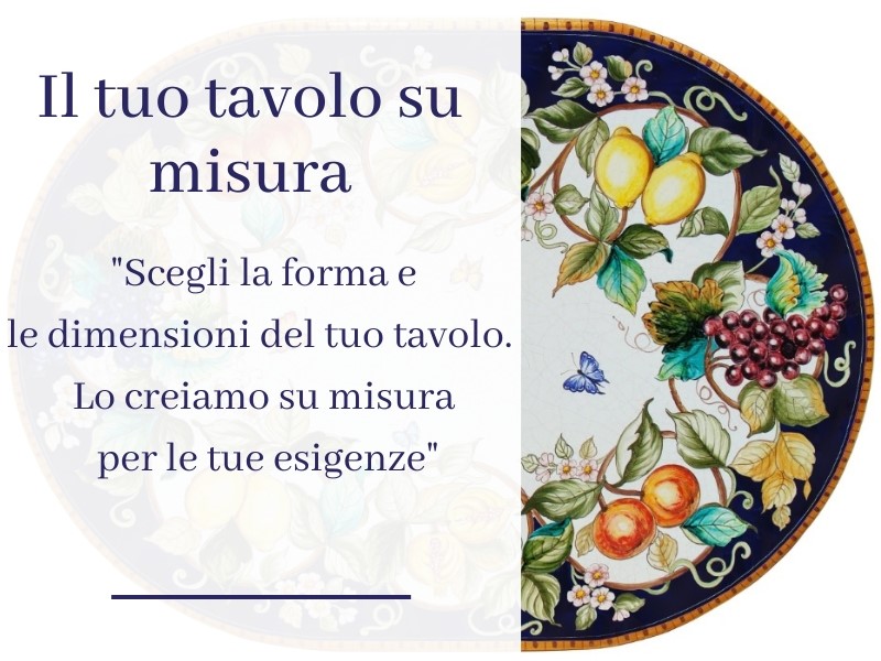 tavolo Fantasia di frutta su misura Ficola