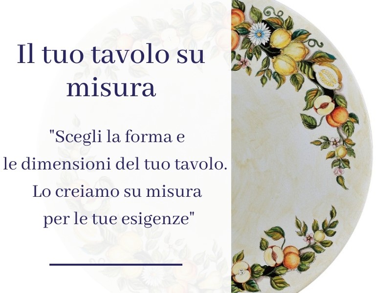 tavolo Frutta e margherite Ficola