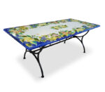 Tavolo in pietra lavica 200x100 cm Dea