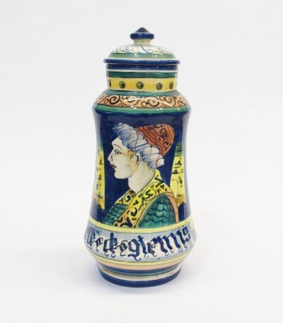 barattolo in ceramica classico Ficola Deruta 1