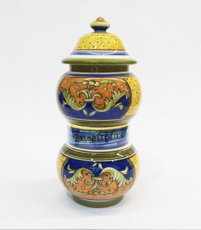 barattolo farmacia ceramica Ficola Deruta 10
