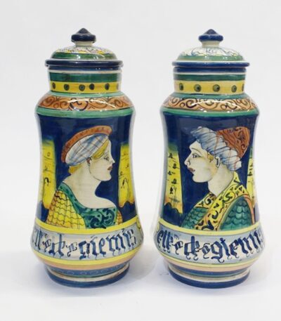 barattolo in ceramica classico Ficola Deruta 5