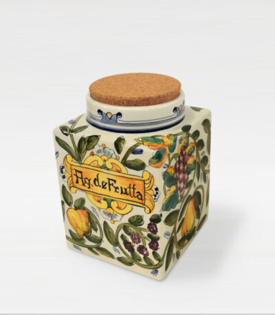 barattolo in ceramica design Ficola Deruta 2