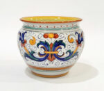 portavaso portapiante ceramica di Deruta Ficola 1