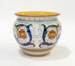 portavaso portapiante ceramica di Deruta Ficola 2