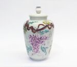 lampada ceramica a fiori Ficola Deruta 2