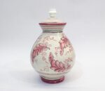 lampada abat-jour in ceramica dipinta a mano Ficola Deruta 3