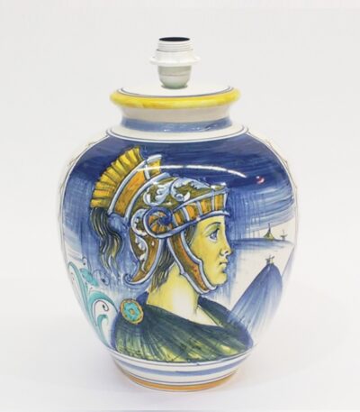lampada medievale Grandi Maioliche FIcola 1