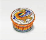 scatola portagioie ceramica Raffaellesco Ficola Deruta 1
