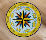 tavolo rosa dei venti 2 Ficola Deruta