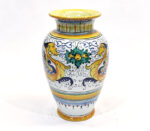 vaso da fiori in ceramica Raffaellesco Deruta Ficola 1